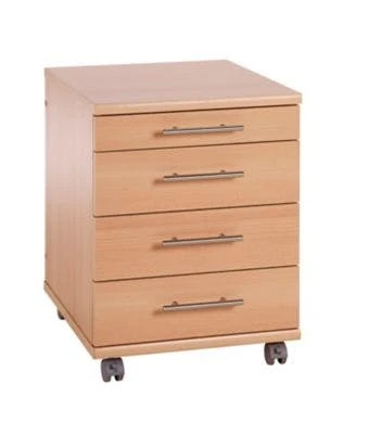 Null Möbelpartner Rollcontainer Eagle | HxBxT 57x42x50 Cm (Höhe Mit Rollen) | Lichtgrau Von PROREGAL 3 Null Möbelpartner Rollcontainer Eagle | HxBxT 57x42x50 Cm (Höhe Mit Rollen) | Lichtgrau Von PROREGAL – Bild 3