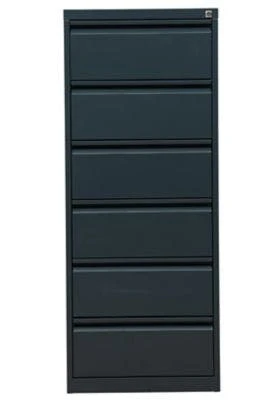 PROREGAL Karteischrank Mare| 6 Schubladen | HxBxT 132x53x62 Cm | Weiß 4 PROREGAL Karteischrank Mare| 6 Schubladen | HxBxT 132x53x62 Cm | Weiß – Bild 4