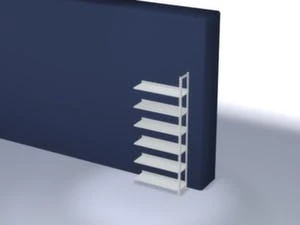 Null Büroregal, Eckregal, Fachl. 60kg, 6xStahlboden, Einseitig, Korpus Weiß, Ebenen Weiß 7 Null Büroregal, Eckregal, Fachl. 60kg, 6xStahlboden, Einseitig, Korpus Weiß, Ebenen Weiß – Bild 7