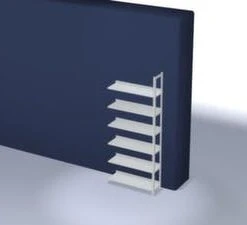 Null Büroregal, Eckregal, Fachl. 60kg, 6xStahlboden, Einseitig, Korpus Weiß, Ebenen Weiß -Yongsheng-Geschäft b5b4c413 4e8e 464b b4f5 0e079554898b