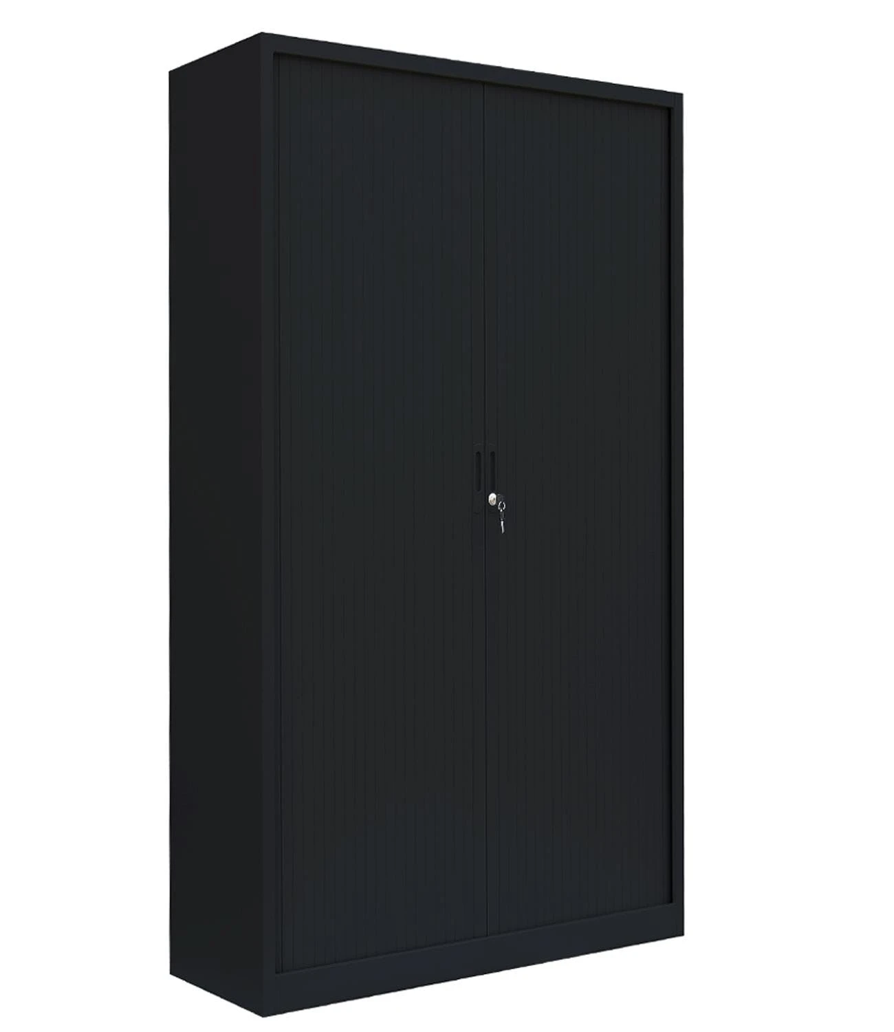 Lullmann XXL Querrollladenschrank Stahl Büro Aktenschrank Rollladenschrank (HxBxT) 1950 X 1000 X 460 Mm Schwarz 555159 1 Lullmann XXL Querrollladenschrank Stahl Büro Aktenschrank Rollladenschrank (HxBxT) 1950 X 1000 X 460 Mm Schwarz 555159