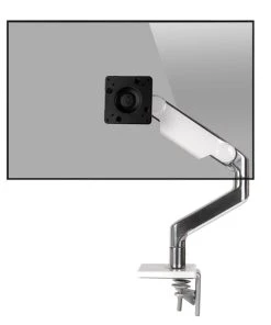 Null Humanscale M8.1 Monitor Tischhalterung Klemme, Schräg, Weiß (M81CMWBTB)
