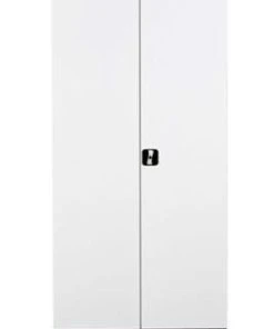 PROREGAL Stahlschrank Bee | HxBxT 195x92x50 Cm | Anthrazit-Weiß