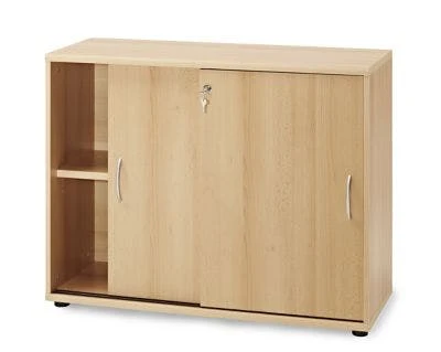 Null Möbelpartner Schiebetürenschrank Lion | Small | HxBxT 76x100x40 Cm |Buche Von PROREGAL 6 Null Möbelpartner Schiebetürenschrank Lion | Small | HxBxT 76x100x40 Cm |Buche Von PROREGAL – Bild 6