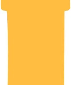 FRANKEN T-Karten, Größe 2 / 48 X 84 Mm, Orange