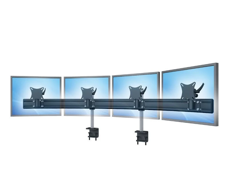 Null MonLines Monitor Tischhalterung Para-System 3-fach TK WS XL Grau 6 Null MonLines Monitor Tischhalterung Para-System 3-fach TK WS XL Grau – Bild 6