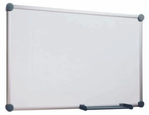 Franken Whiteboard, F. Wandschienen-System, HxB 1200x2400mm, Emalliert, Magnethaftend, Tafel Weiß, Ablageschale, Rahmen Alu, Silber 2 Franken Whiteboard, F. Wandschienen-System, HxB 1200x2400mm, Emalliert, Magnethaftend, Tafel Weiß, Ablageschale, Rahmen Alu, Silber – Bild 2