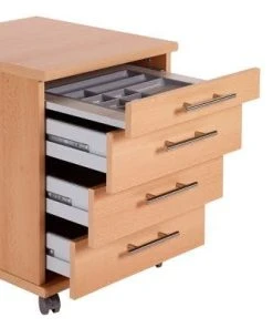 Null Möbelpartner Rollcontainer Eagle | HxBxT 57x42x50 Cm (Höhe Mit Rollen) | Weiß Von PROREGAL -Yongsheng-Geschäft c2b555a6 bf4e 4c42 aeed 5a961a7898b9