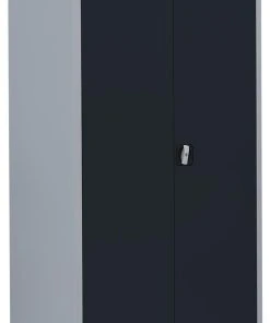 Lullmann Stahl-Aktenschrank Metallschrank Abschließbar Werkzeugschrank 195 X 92,5 X 60cm Lichtgrau 530360 -Yongsheng-Geschäft c3cd0738 65d0 472d 881f 9ebc30b61af0