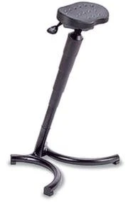 Null Stehhilfe, Sitz PU-Schaum Schwarz, Sitz H 620-890mm, Gestell Schwarz -Yongsheng-Geschäft cad2d195 90ce 4a09 851d 20323ea0e992 3