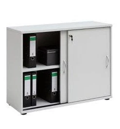 Null Möbelpartner Schiebetürenschrank Lion | Small | HxBxT 76x100x40 Cm |Lichtgrau Von PROREGAL -Yongsheng-Geschäft cbfba512 8c68 47fb 8df5 85b190473980