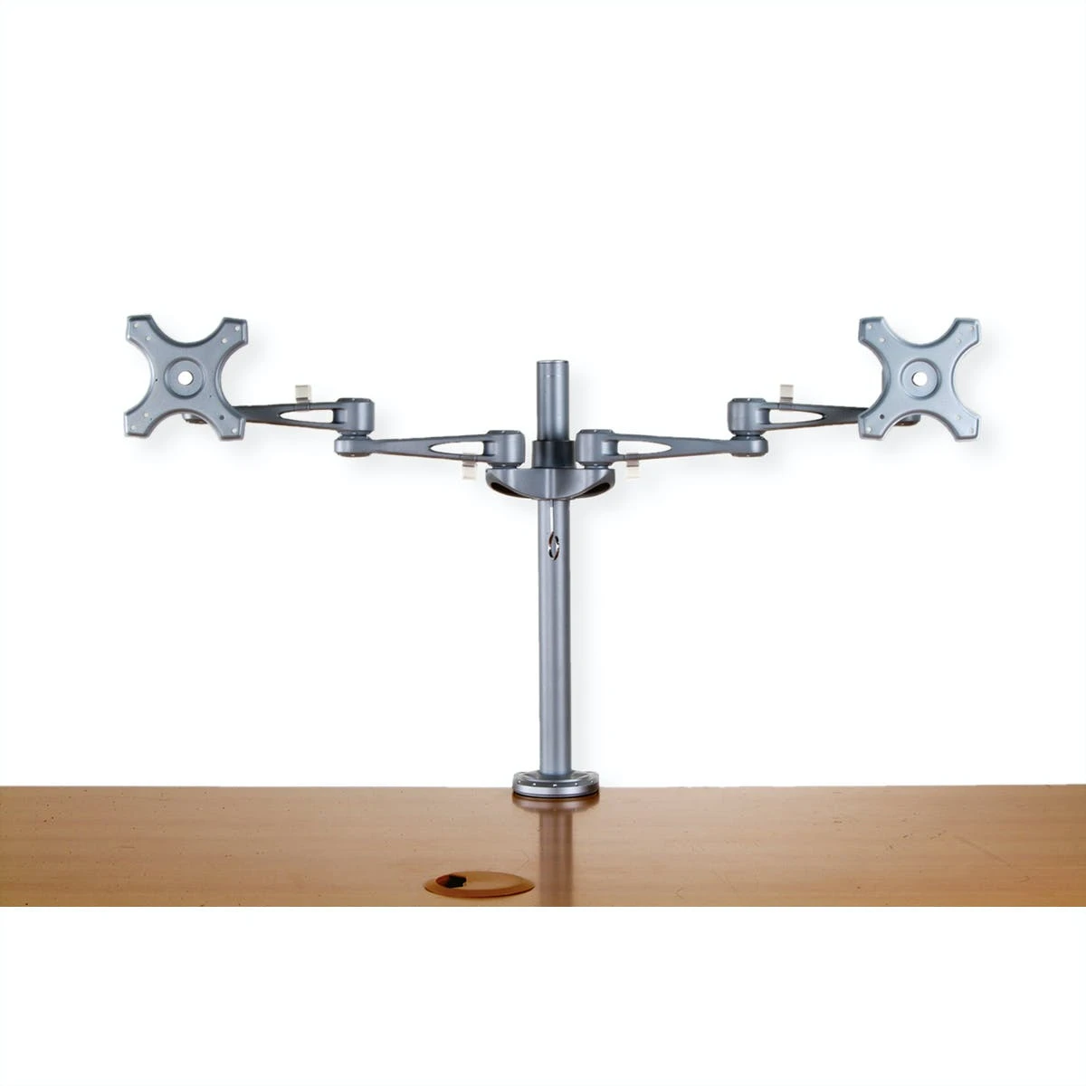 VALUE LCD-Doppelarm Tisch-Trägerstange, 4 Gelenke, Separat Höhenverstellbar 2 VALUE LCD-Doppelarm Tisch-Trägerstange, 4 Gelenke, Separat Höhenverstellbar – Bild 2