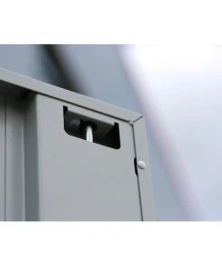 Lullmann Aktenschrank Flügeltürenschrank 2 Fachböden Metallschrank Abschließbar 1000 X 800 X 380 Mm Lichtgrau X-530310 -Yongsheng-Geschäft ce05807f 627e 460c 84aa 54b8c7333b47