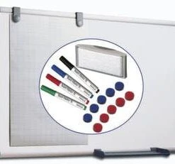 Maul Whiteboard, HxB 600x900mm, Magnethaftend, Tafel Weiß, M. Zubehör-Set, Ablageschale, Rahmen Alu, Weiß -Yongsheng-Geschäft ce06aacb 96e6 48b2 9c20 a8237f243e0e 1