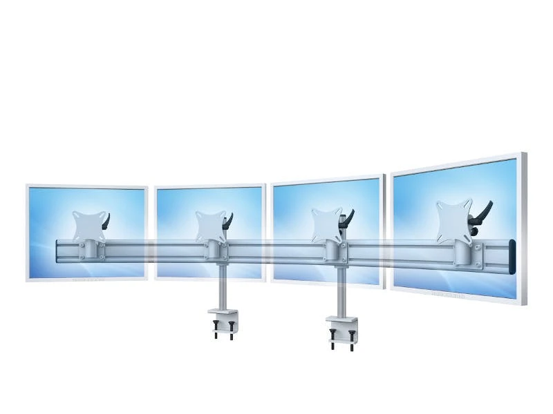 Null MonLines Monitor Tischklemme Para-System 4+4 Grau 2 Null MonLines Monitor Tischklemme Para-System 4+4 Grau – Bild 2