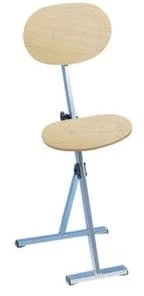 Null Klappbare XXL-Stehhilfe, Sitz Kunstleder Schwarz, Sitz H 590-730mm, Rücken Kunstleder Schwarz, Aufstiegshilfe -Yongsheng-Geschäft ce57f921 63f5 40eb a98d c44106a5f51b 3