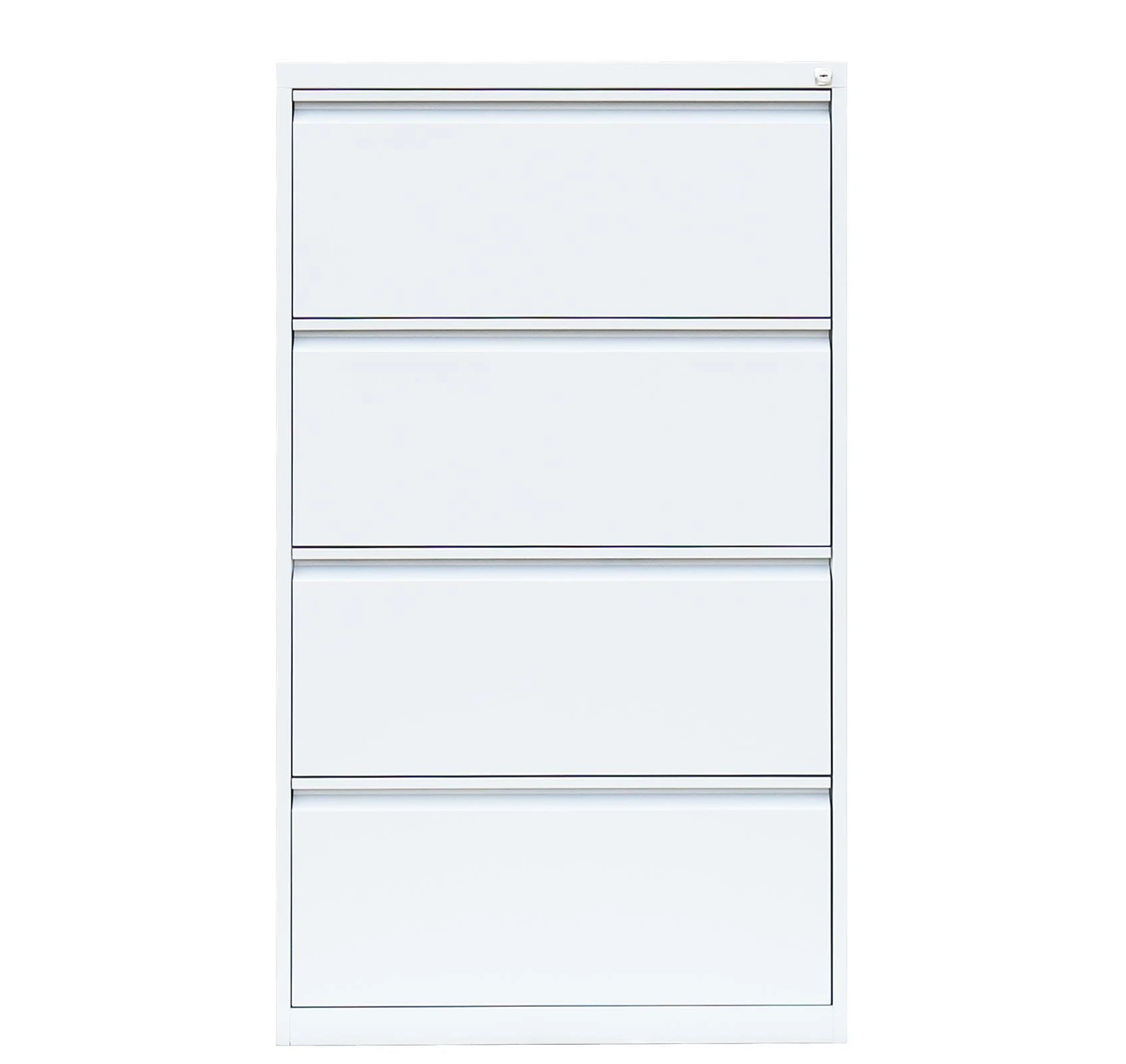 Lullmann Hängeregistratur Schrank Für DIN A4 Hängemappen 132x76x62cm Mit 4 Schüben Doppelbahnig Weiß 561427 6 Lullmann Hängeregistratur Schrank Für DIN A4 Hängemappen 132x76x62cm Mit 4 Schüben Doppelbahnig Weiß 561427 – Bild 6