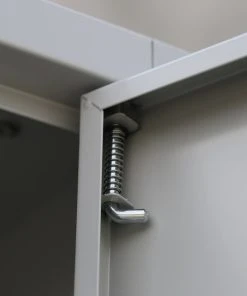 Lullmann Aktenschrank Metallschrank Abschließbar Lichtgrau/Anthrazit 2 Fachböden 1200 X 800 X 383 Mm 530298 -Yongsheng-Geschäft e06b5f74 613a 4151 b17a 6ae539723ed2