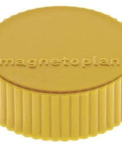 Null Magnet Discofix Magnum, 10 Stück Einfarbig Gelb