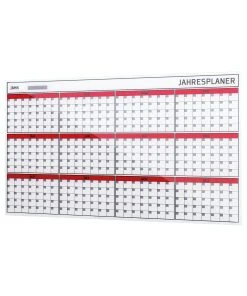 Bi-Office Glas Jahresplaner 78x48cm Monatsansicht