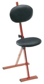 Null Klappbare Stehhilfe, Sitz Kunstleder Schwarz/weiß, Sitz H 540-900mm, Rücken Kunstleder Schwarz/weiß, Fußstütze -Yongsheng-Geschäft e34999d4 a910 49d2 b4be e11fa2f93d47 2