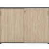 Null Möbelpartner Schiebetürenschrank Hippo | Large | HxBxT 120x160x40 Cm |Eiche Von PROREGAL
