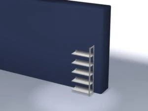 Null Büroregal, Eckregal, Fachl. 60kg, 5xStahlboden, Einseitig, Korpus RAL7035 6 Null Büroregal, Eckregal, Fachl. 60kg, 5xStahlboden, Einseitig, Korpus RAL7035 – Bild 6