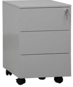 PROREGAL Rollcontainer Panther | 3 Schubladen| HxBxT 61x40x60 Cm | Grau -Yongsheng-Geschäft e80c29a8 5b15 4820 b448 55297d7f4a4e