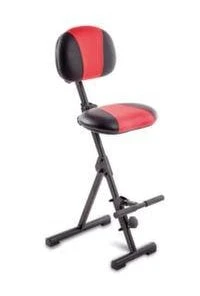 Null Klappbare Stehhilfe, Sitz Kunstleder Schwarz/blau, Sitz H 540-900mm, Rücken Kunstleder Schwarz/blau, Fußstütze -Yongsheng-Geschäft e81578d5 8b41 451b 8405 5f024f468578 6