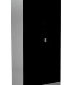 PROREGAL Stahlschrank Bee | HxBxT 195x92x50 Cm | Grau-Schwarz -Yongsheng-Geschäft e9b939d3 32f5 43de a235 a954701314a0