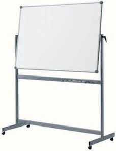 Maul Mobile Drehtafel, HxB 1950x2150mm, Magnethaftend, Tafel Weiß, Ablageschale, Rahmen Alu, Silber, Gestell Grau -Yongsheng-Geschäft ebe79a6e bb25 43b1 bda9 de45034b6771 9