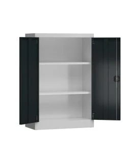 Lullmann Metallschrank Abschließbar Flügeltürenschrank Aktenschrank 120x92x42cm Grau/anthrazit X-530328 -Yongsheng-Geschäft f0843d45 2b43 4fb0 9c17 a23380cdc6a5