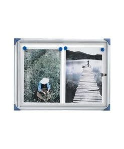 Null Nobo Schaukasten, Extraflach, Metall-Rückwand, 4 X DIN A4 -Yongsheng-Geschäft f2479aa6 fb33 4d44 b9ab 80cc5ff45061 1