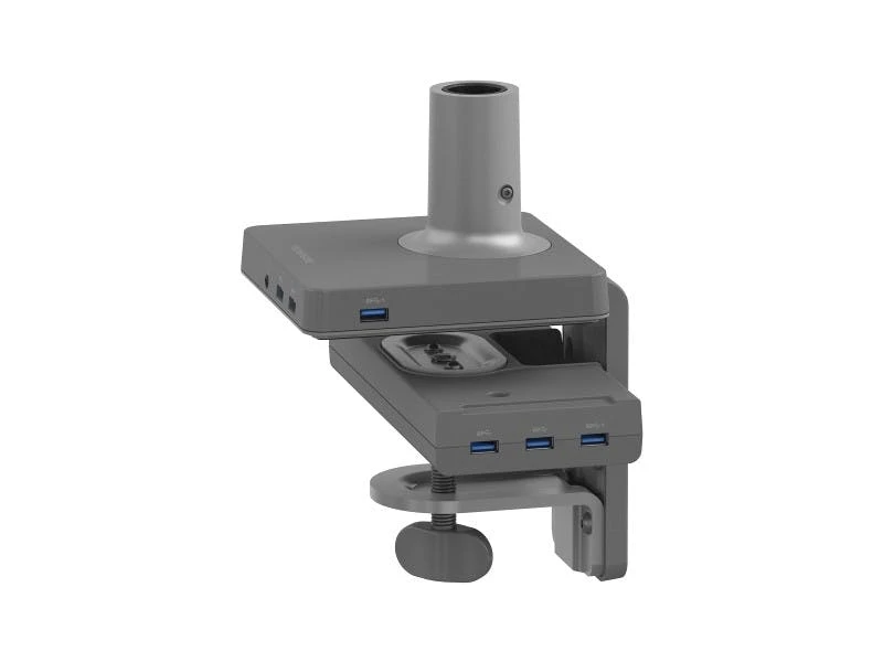 Null Humanscale M/Connect Dockingstation Tischklemme Für M/Flex, Silber 1 Null Humanscale M/Connect Dockingstation Tischklemme Für M/Flex, Silber