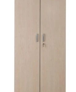 PROREGAL Aktenschrank Beetle | HxBxT 195x92x42 Cm | Schwarz-Ahorn