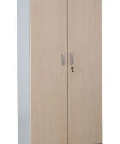 PROREGAL Aktenschrank Beetle | HxBxT 195x92x42 Cm | Silber-Ahorn -Yongsheng-Geschäft f4857753 8cb4 43c8 9613 9acab73785b6