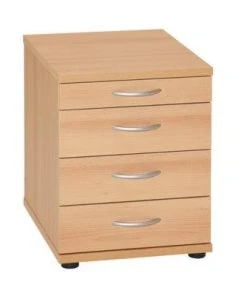 Lullmann Büro Standcontainer Bürocontainer Mit 4 Schubladen 75x46x79cm Schwarz/Buche 509501 -Yongsheng-Geschäft f498d769 ba0c 4e96 bc9f 00843640c2a6 2