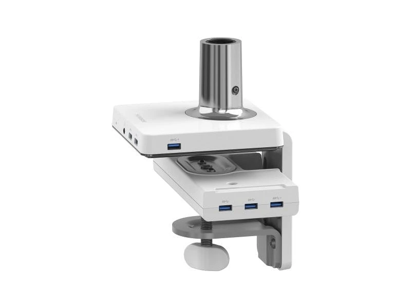 Null Humanscale M/Connect Dockingstation Tischklemme Für M/Flex, Silber 3 Null Humanscale M/Connect Dockingstation Tischklemme Für M/Flex, Silber – Bild 3