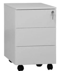 PROREGAL Rollcontainer Panther | 3 Schubladen| HxBxT 61x40x60 Cm | Weiß -Yongsheng-Geschäft f87d76f4 a255 48c1 b9cb baa43f51364a