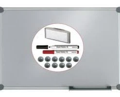 Null Whiteboard, HxB 600x900mm, Magnethaftend, Tafel Weiß, Ablageschale, Rahmen Alu, Silber -Yongsheng-Geschäft f93f29bf 61dc 40fa 9924 5353dc4349e8 2