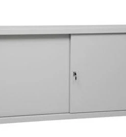 PROREGAL Schiebetürenschrank Ant | 2 Ordernhöhen | HxBxT 75x160x45 Cm | Grau -Yongsheng-Geschäft fa2cd4ac a873 4f05 8fea 79efbc119401