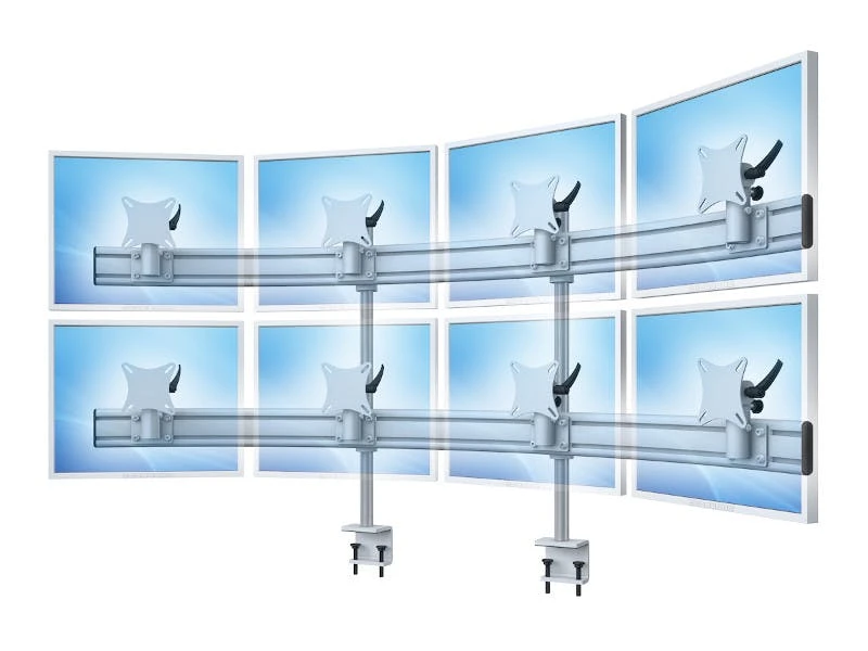 Null MonLines Monitor Tischklemme Para-System 3-fach Grau 5 Null MonLines Monitor Tischklemme Para-System 3-fach Grau – Bild 5