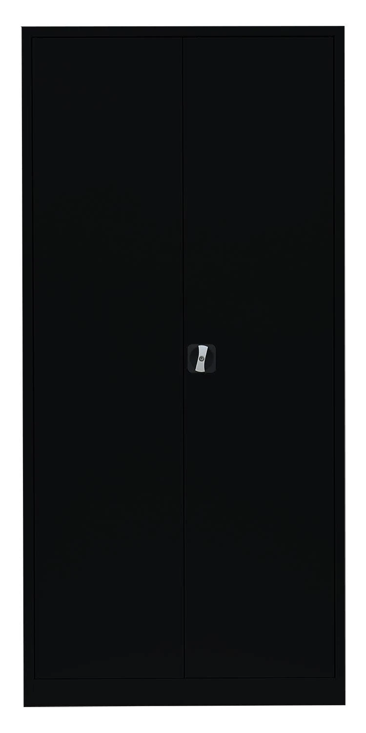 Lullmann Aktenschrank Metallschrank Abschließbar Mehrzweckschrank 4 Fachböden 1950x925x422mm Tiefschwarz 530349 6 Lullmann Aktenschrank Metallschrank Abschließbar Mehrzweckschrank 4 Fachböden 1950x925x422mm Tiefschwarz 530349 – Bild 6