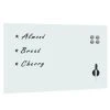 VidaXL Magnetisches Whiteboard Wandmontage Glas 100 X 60 Cm